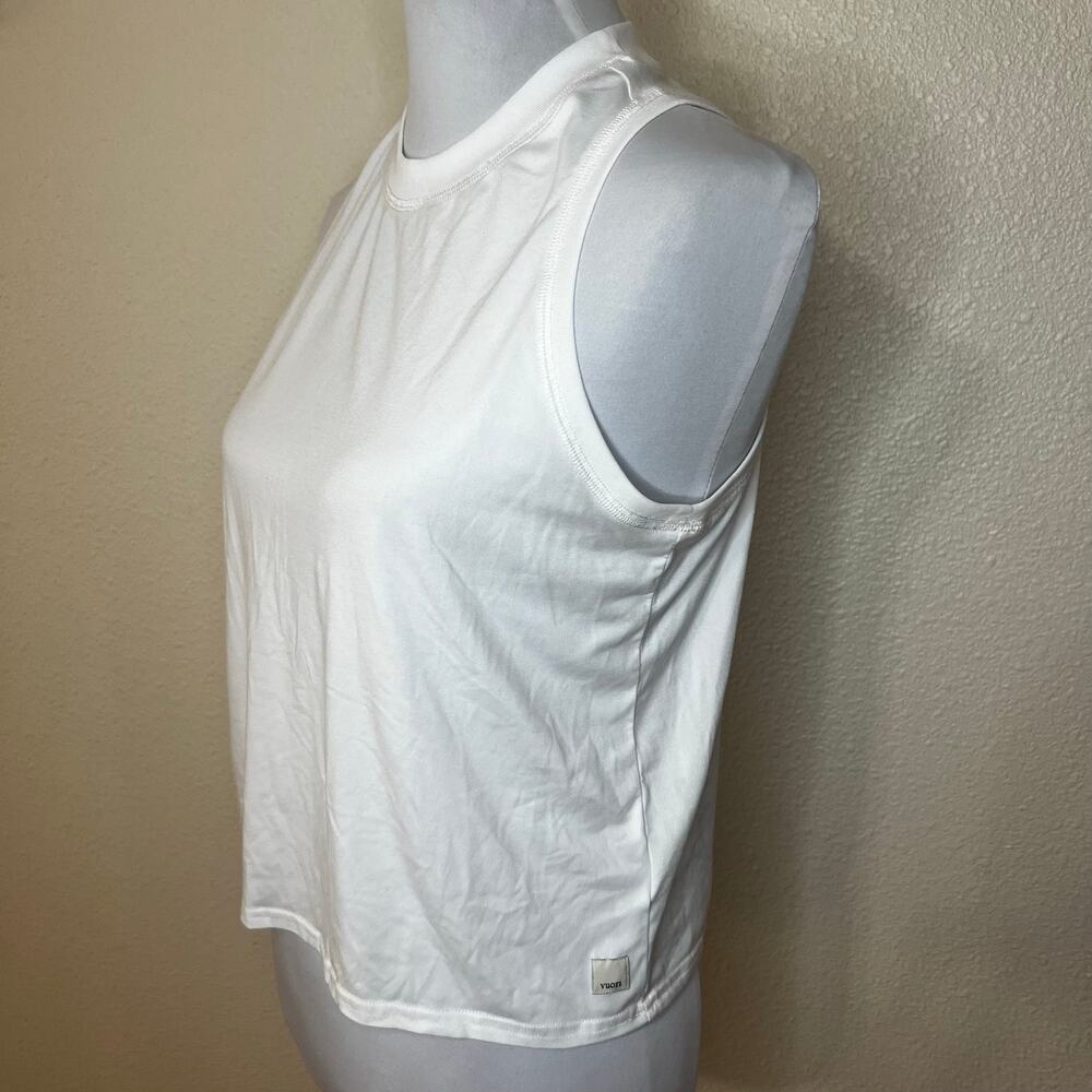 Vuori short sleeve cropped tee shirt MEDIUM - Picture 3 of 7